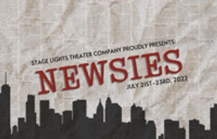 Newsies show poster
