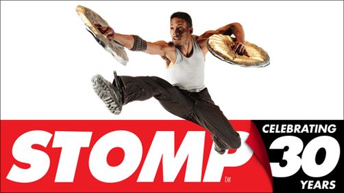 Stomp: Celebrating 30 Years show poster
