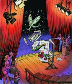 Noises Off show poster