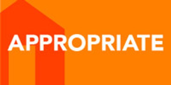 Appropriate show poster