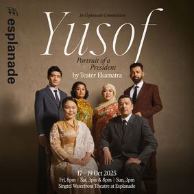 Yusof: Portrait of a President show poster