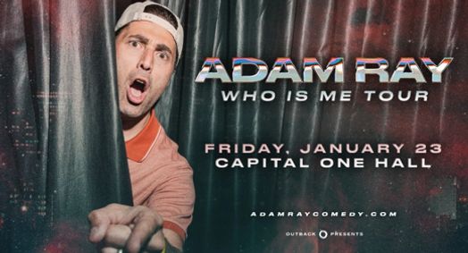 Adam Ray: Who Is Me Tour show poster