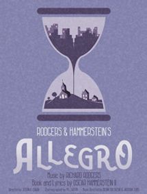 Rodgers and Hammerstein's Allegro show poster