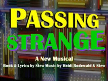 PASSING STRANGE show poster