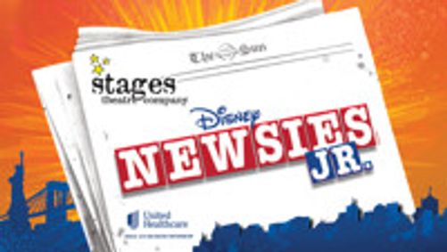 Disney’s Newsies, JR. show poster
