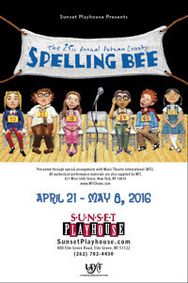 The 25th Annual Putnam County Spelling Bee show poster