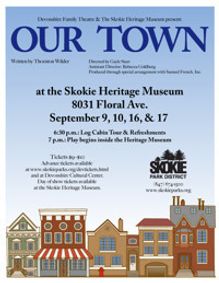 Our Town show poster