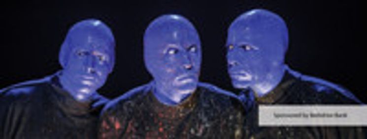 Blue Man Group show poster
