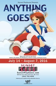 Anything Goes show poster