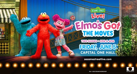 Sesame Street Live: Elmo’s Got the Moves! show poster