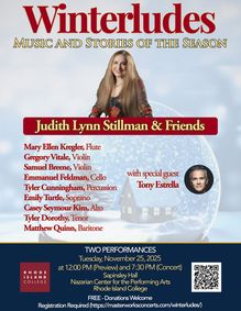 WINTERLUDES: MUSIC & STORIES OF THE SEASON show poster