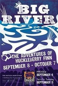Big River show poster