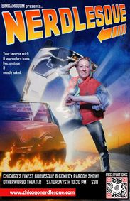 Chicago Nerdlesque show poster
