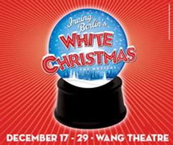 Irving Berlin's White Christmas show poster