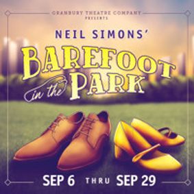 Neil Simon's Barefoot in the Park show poster