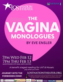 The Vagina Monologues show poster