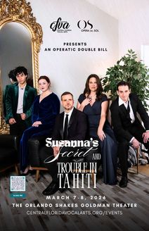 Operatic Double Bill: Trouble in Tahiti & Susanna’s Secret