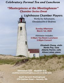 Lighthouse Chamber Players and Celebratory Tea Luncheon