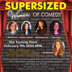 Supersized Women of Comedy show poster