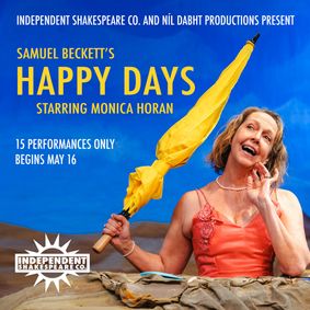 Samuel Beckett's Happy Days show poster