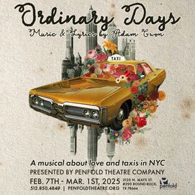 Ordinary Days show poster