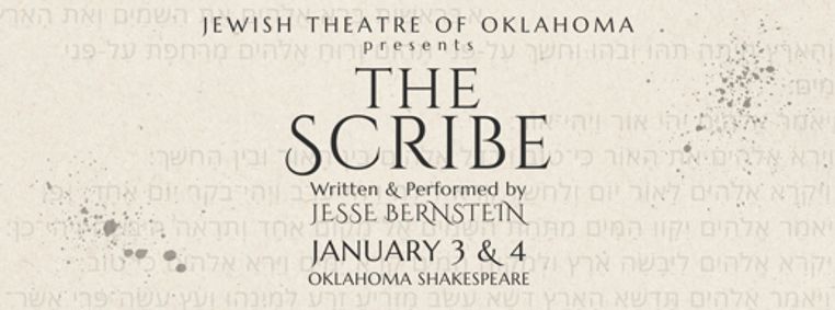 The Scribe - Written and Performed by Jesse Bernstein show poster