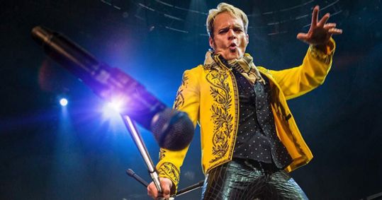 David Lee Roth show poster