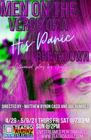 Men On The Verge of A His-Panic Breakdown show poster