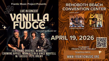 Vanilla Fudge Live in Concert in Delaware