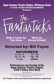 THE FANTASTICKS show poster