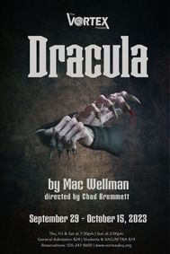 Dracula show poster