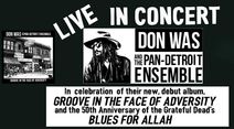 Don Was and the Pan-Detroit Ensemble January 24, 8pm