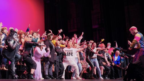 Under The Milky Way show poster