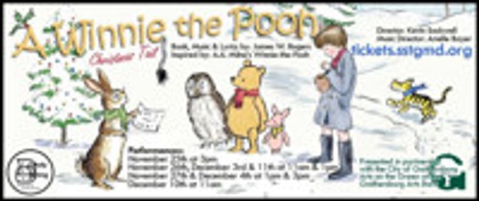 A Winnie the Pooh Christmas Tail show poster
