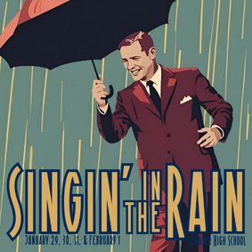 Singin' in the Rain show poster