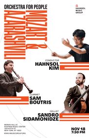 Mozart and Azarashvili show poster