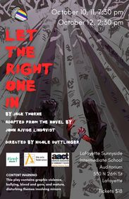 Let the Right One In show poster