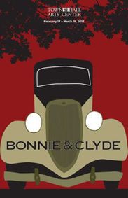 Bonnie & Clyde show poster