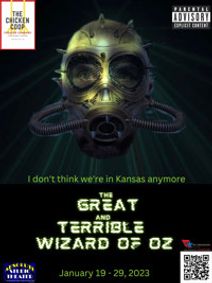 The Great and Terrible Wizard of Oz show poster