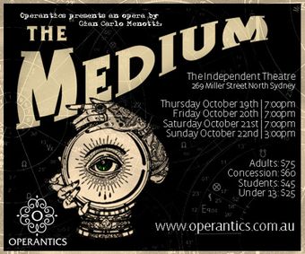 The Medium show poster