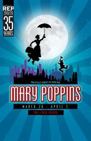 MARY POPPINS show poster