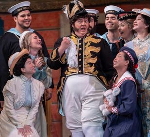 H.M.S. Pinafore show poster