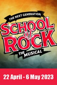 School of Rock show poster