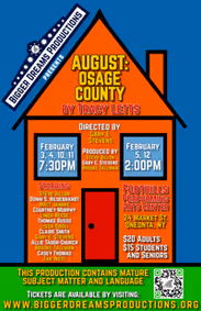 August: Osage County show poster
