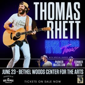 Thomas Rhett with Parker McCollum & Conner Smith show poster