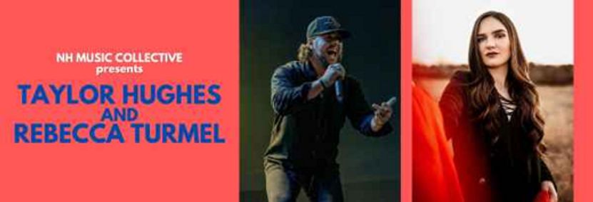 TAYLOR HUGHES & REBECCA TURMEL – Sat Dec 7, 7:30pm show poster