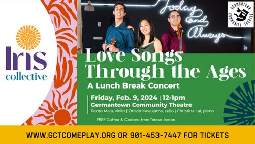 IRIS Collective Love Songs Through the Ages show poster