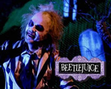 Beetlejuice show poster