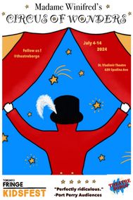 Madame Winifred's Circus of Wonders show poster