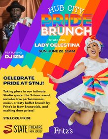 Hub City Pride Brunch show poster